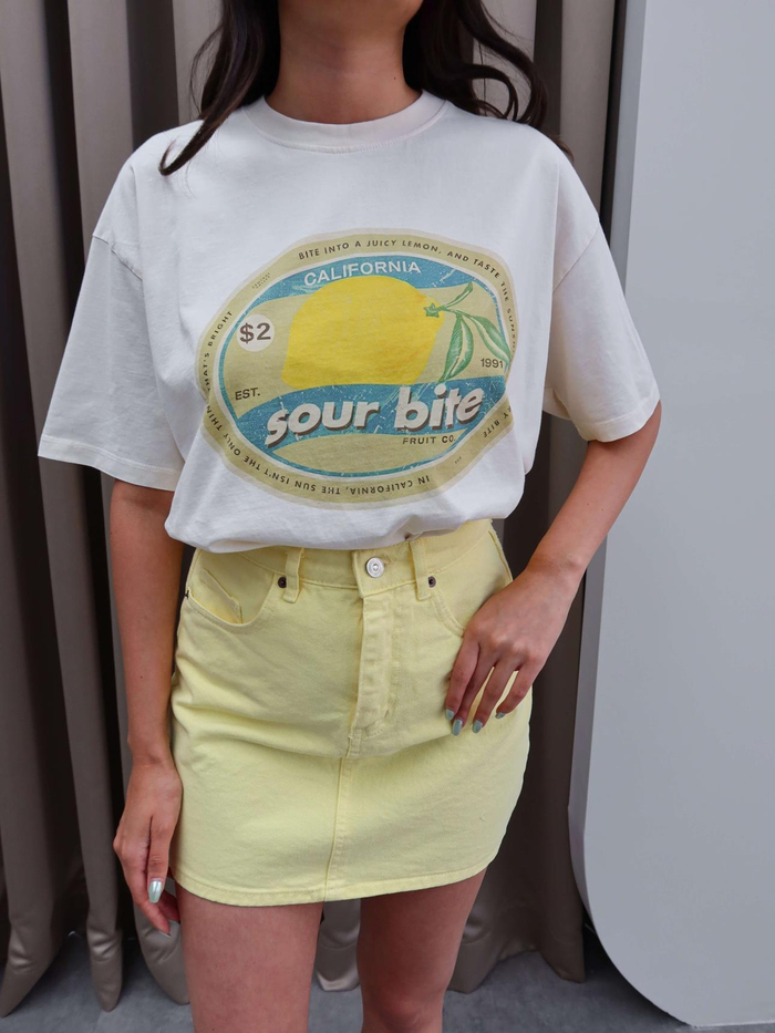 Juıcy Lemon Baskı T-Shirt