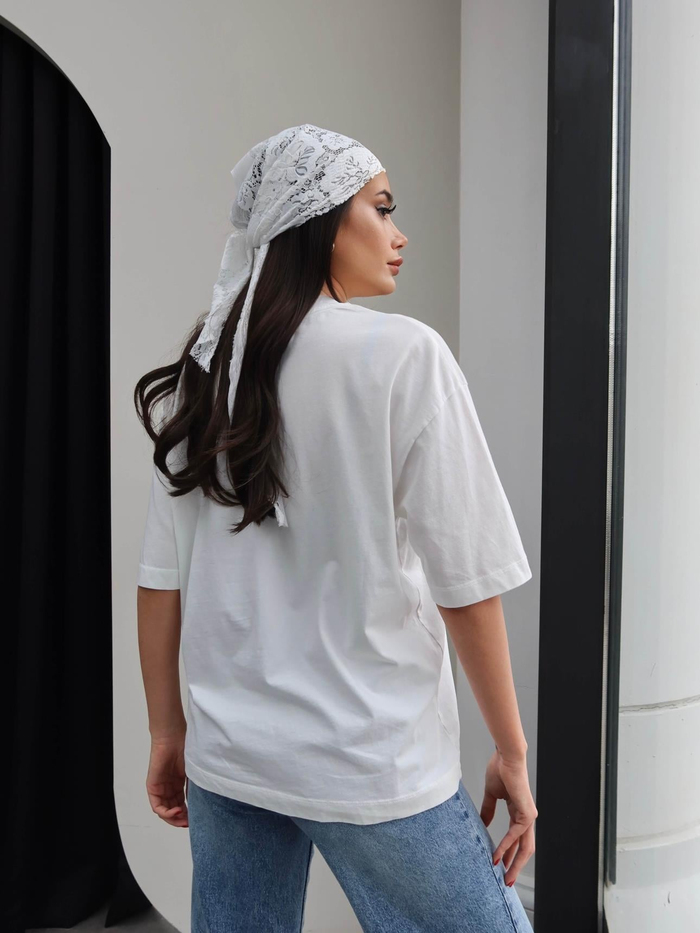 Kahve Baskılı Tshirt