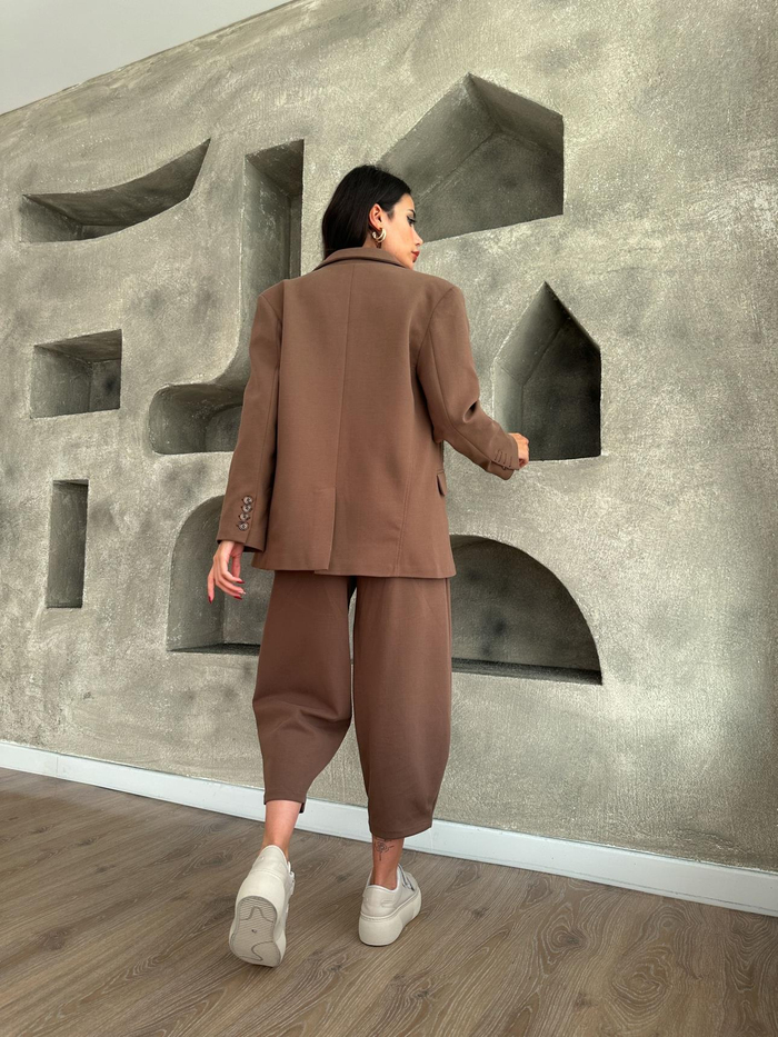 Kahve Modal İkili Takım