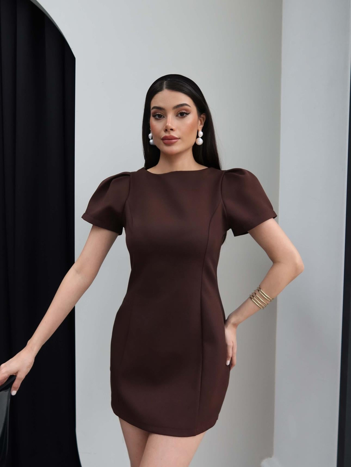 Karpuz Kol Mini Elbise