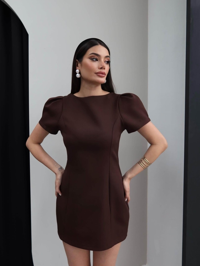 Karpuz Kol Mini Elbise