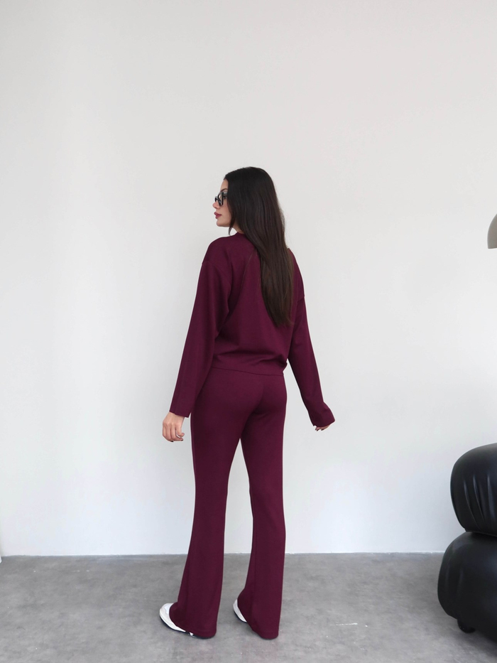 Kayık Yaka Modal Eşofman Takım