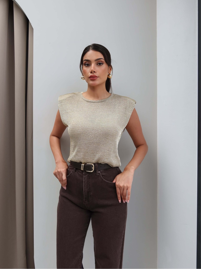 Kemerli Paça Kesik Orj Jean