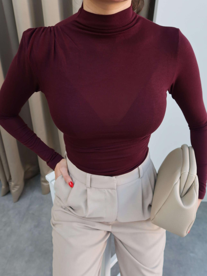 Kendinden Yakalı Body