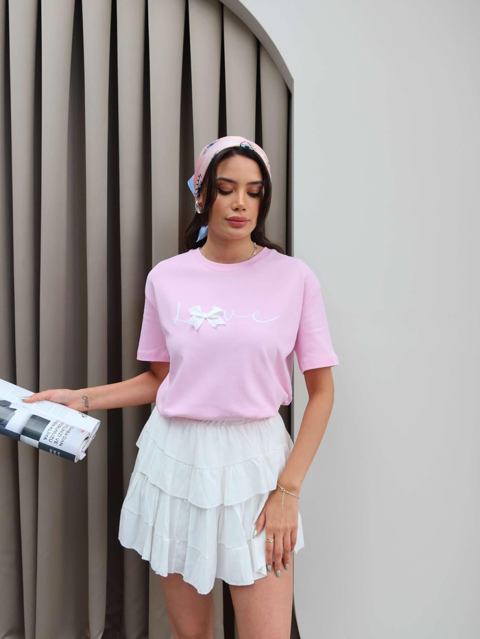Kurdeleli Love T-Shirt