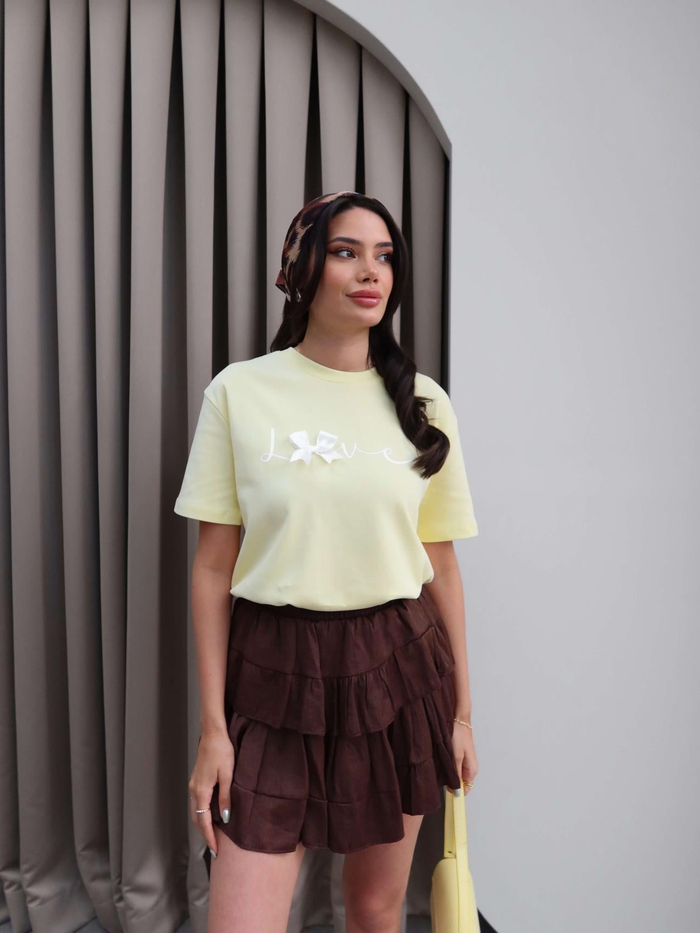 Kurdeleli Love T-Shirt