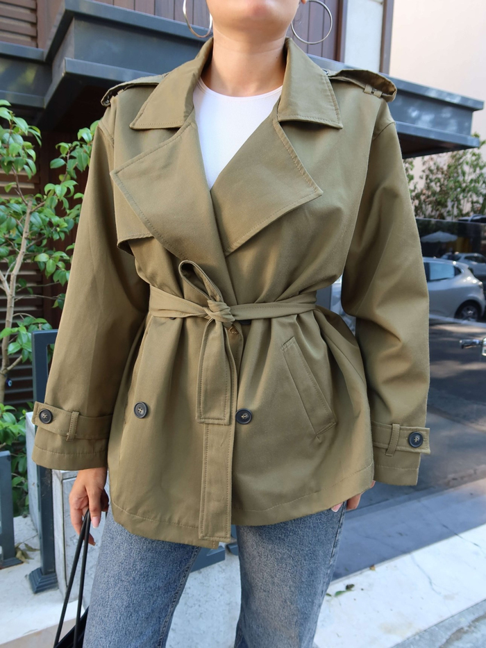 Kuşaklı Allerli Trench