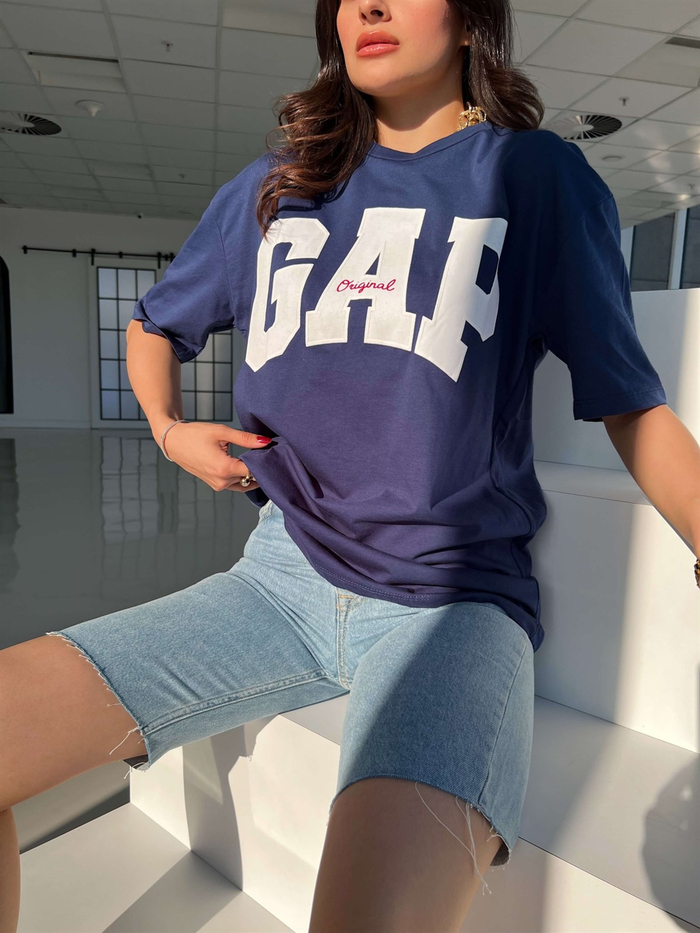 Laci Yazı Baskılı Tshirt