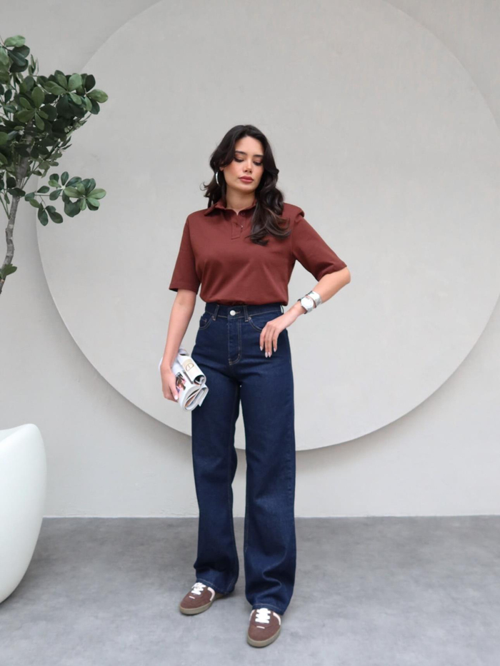 Lacivert Straight Orj Jean
