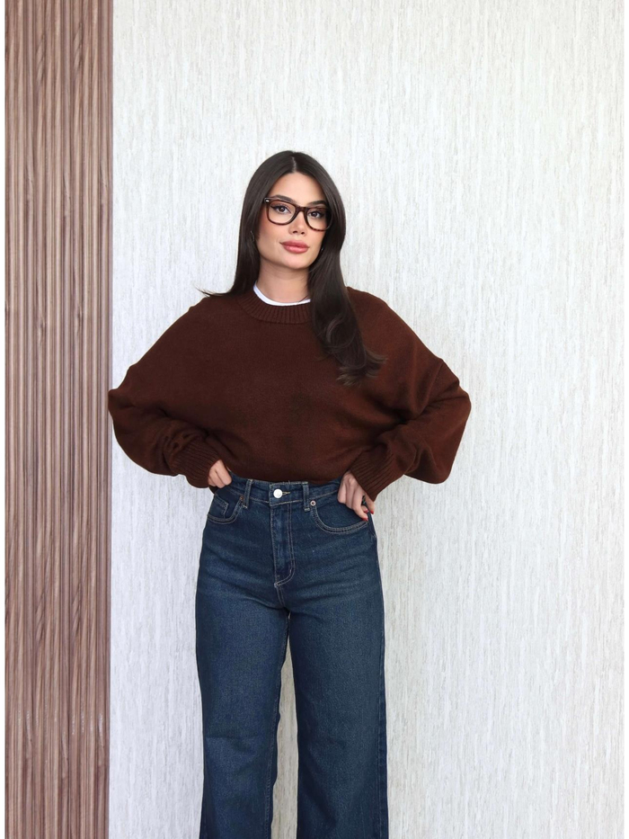 Likralı Straight Jean