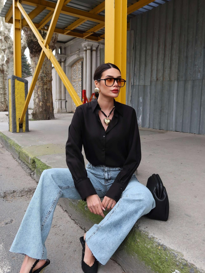 Likralı Straight Orj Jean
