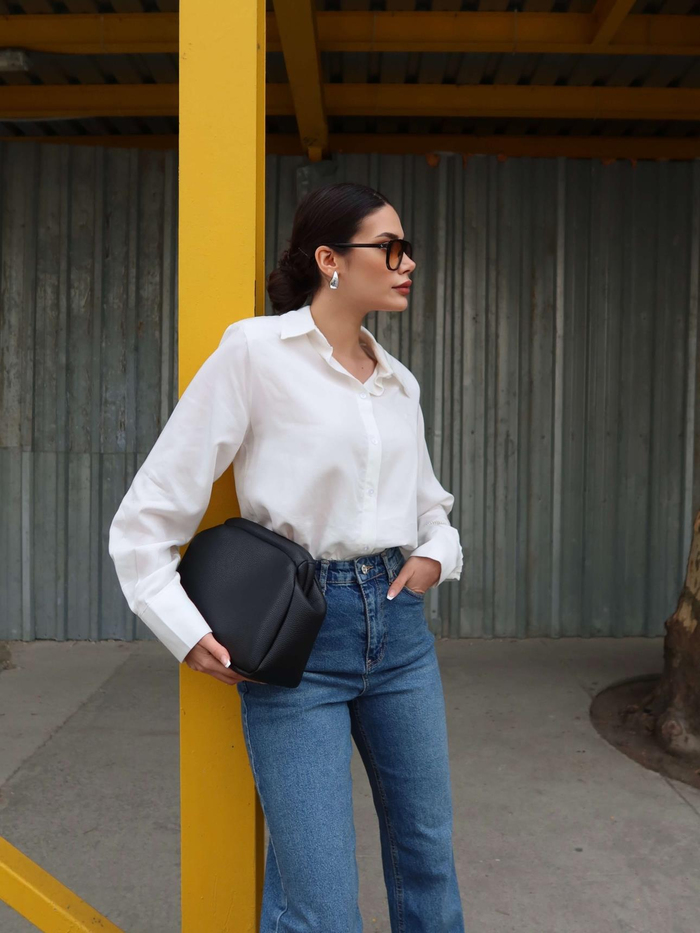 Likralı Straight Orj Jean