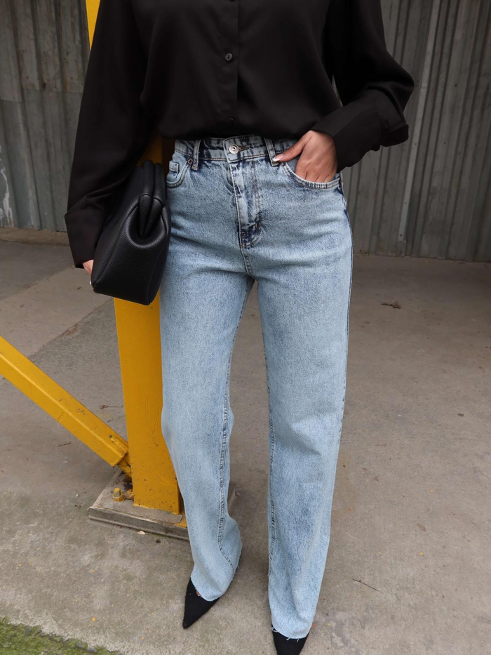 Likralı Straight Orj Jean