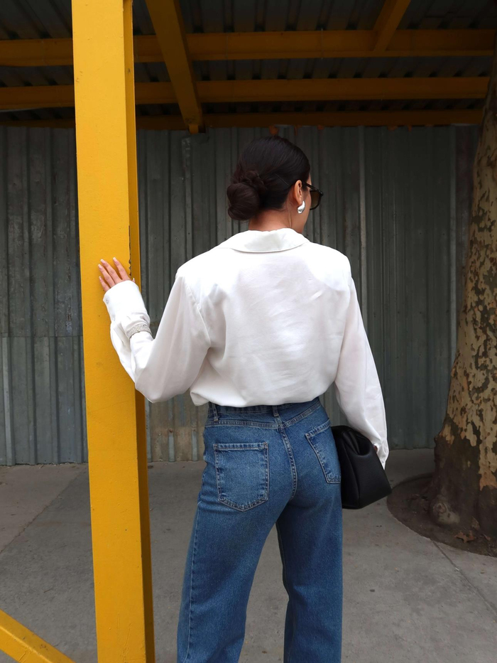 Likralı Straight Orj Jean