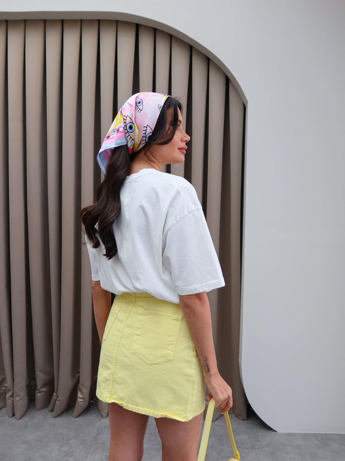 Limon Baskılı T-Shirt