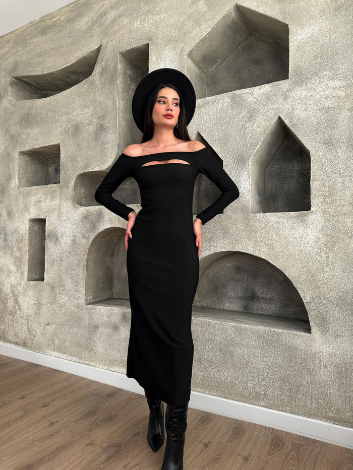 Madonna Pencere Detay Elbise