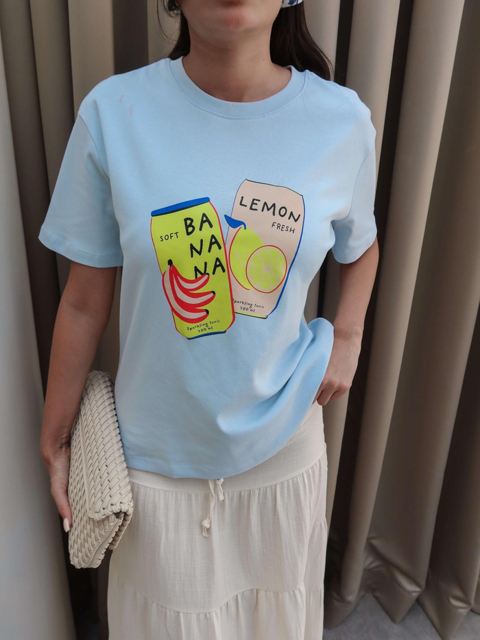 Meyve Baskılı T-Shirt