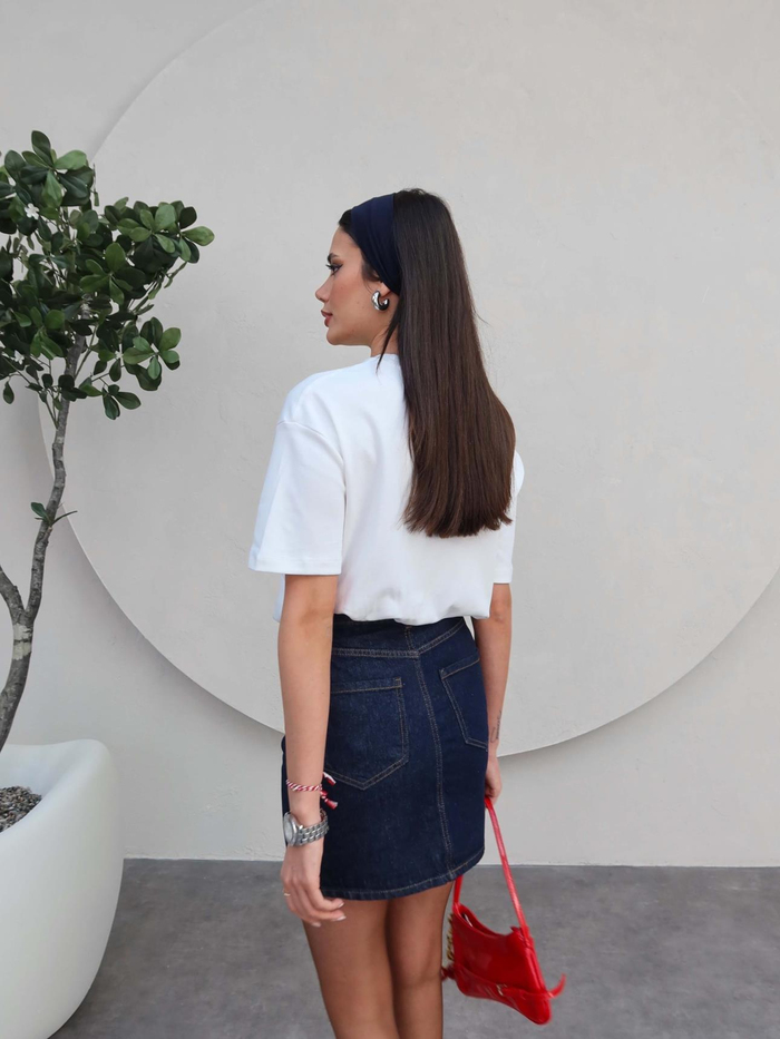 Mini Denim Etek