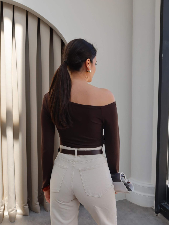 Omuz Dekolte Düz Body