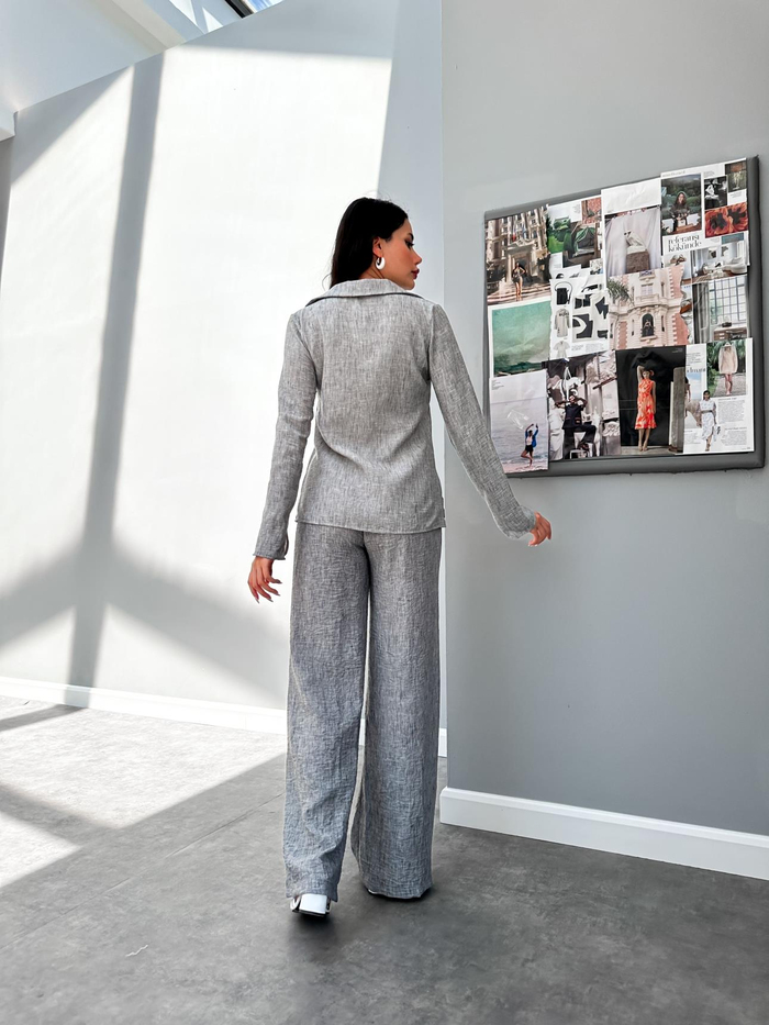 Ön Bağcıklı Gömlek Comfortable Takım