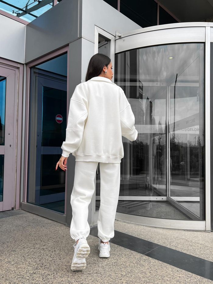 Oversize Paça Lastikli Eşofman Takım