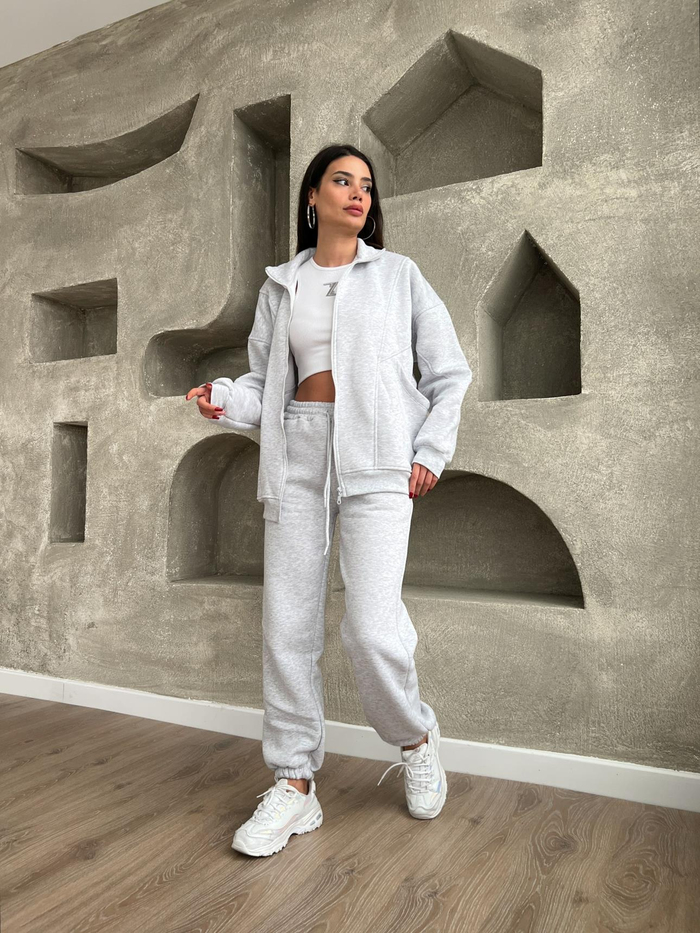 Oversize Paça Lastikli Eşofman Takım