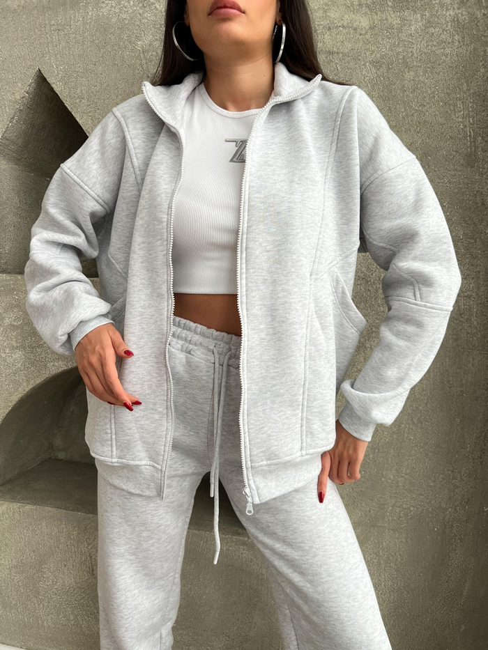 Oversize Paça Lastikli Eşofman Takım