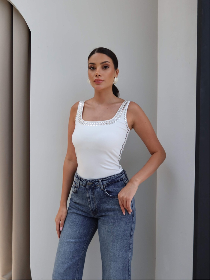 Paça Katlamalı Orj Jean