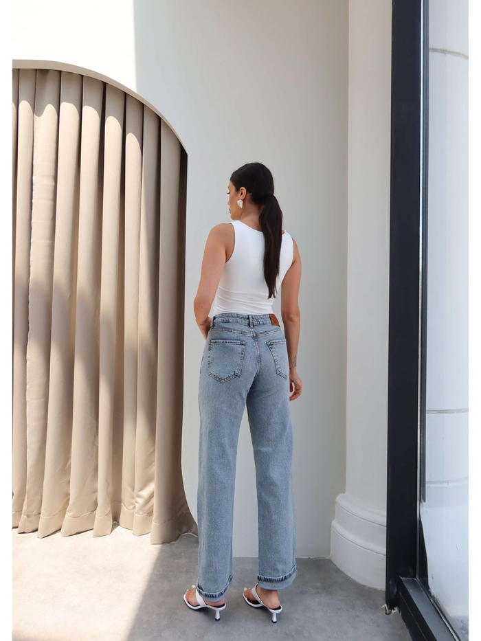 Paça Katlamalı Orj Jean