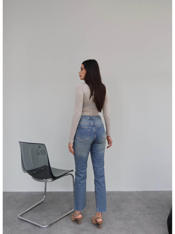 Paça Kesik Orj Jean