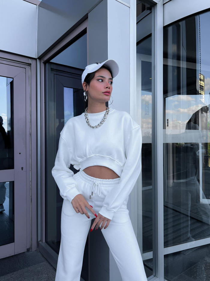 Plush Joggers Eşofman Takım