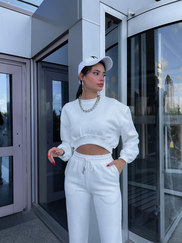 Plush Joggers Eşofman Takım