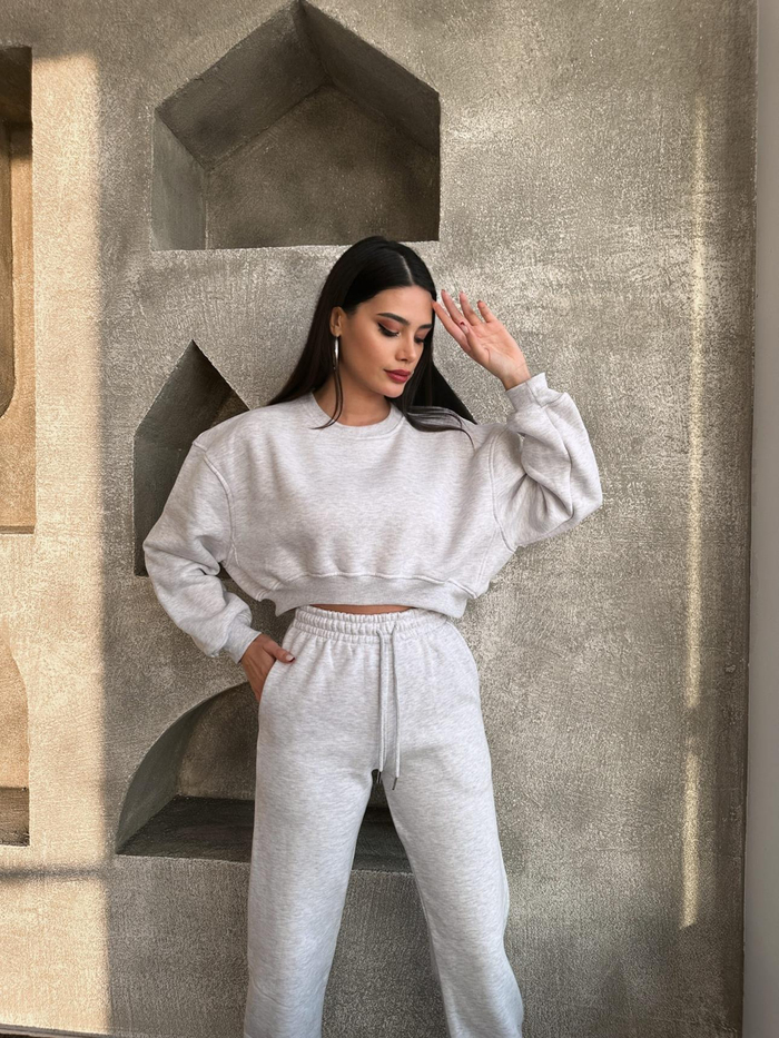 Plush Joggers Eşofman Takım