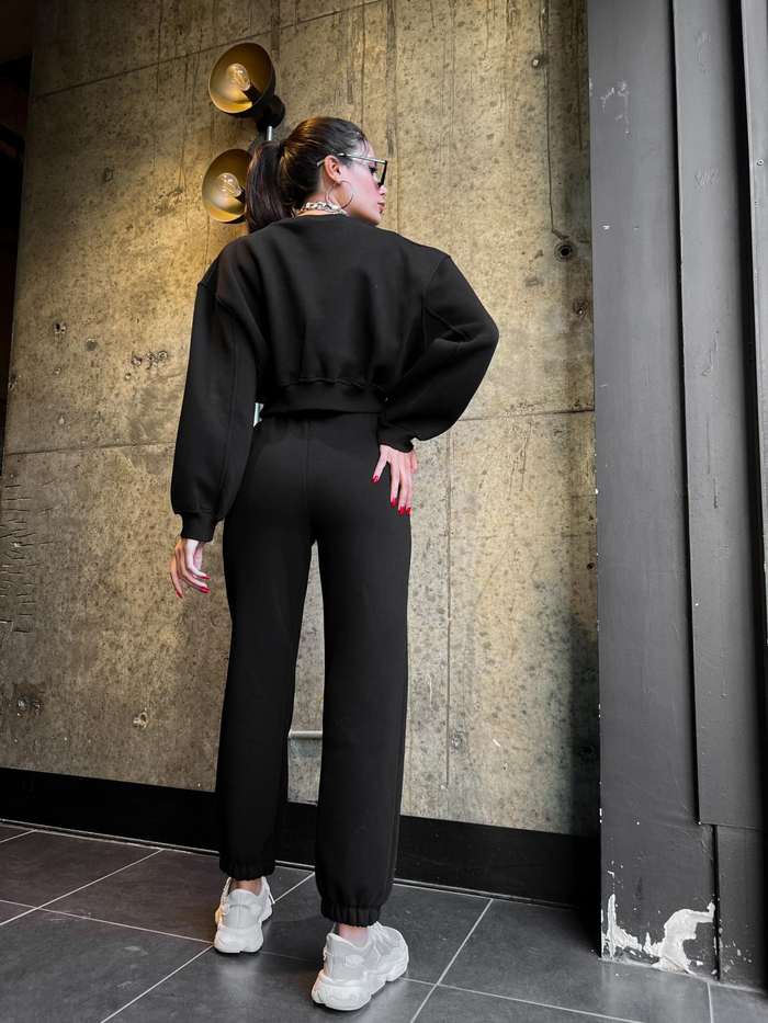 Plush Joggers Eşofman Takım