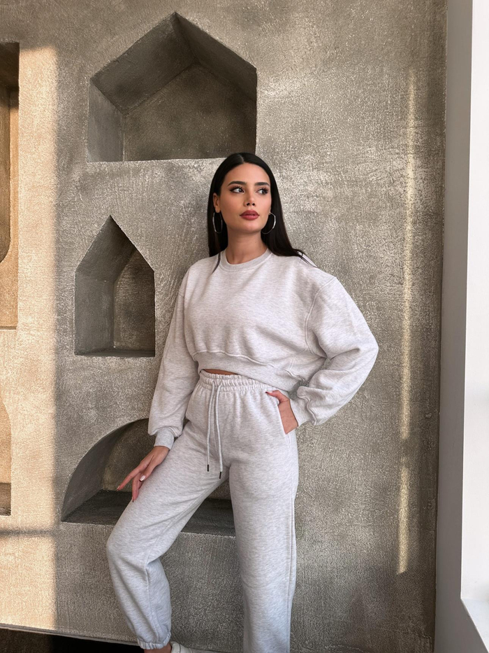 Plush Joggers Eşofman Takım