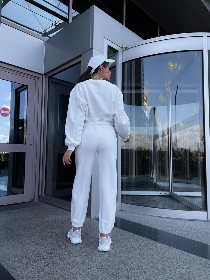 Plush Joggers Eşofman Takım