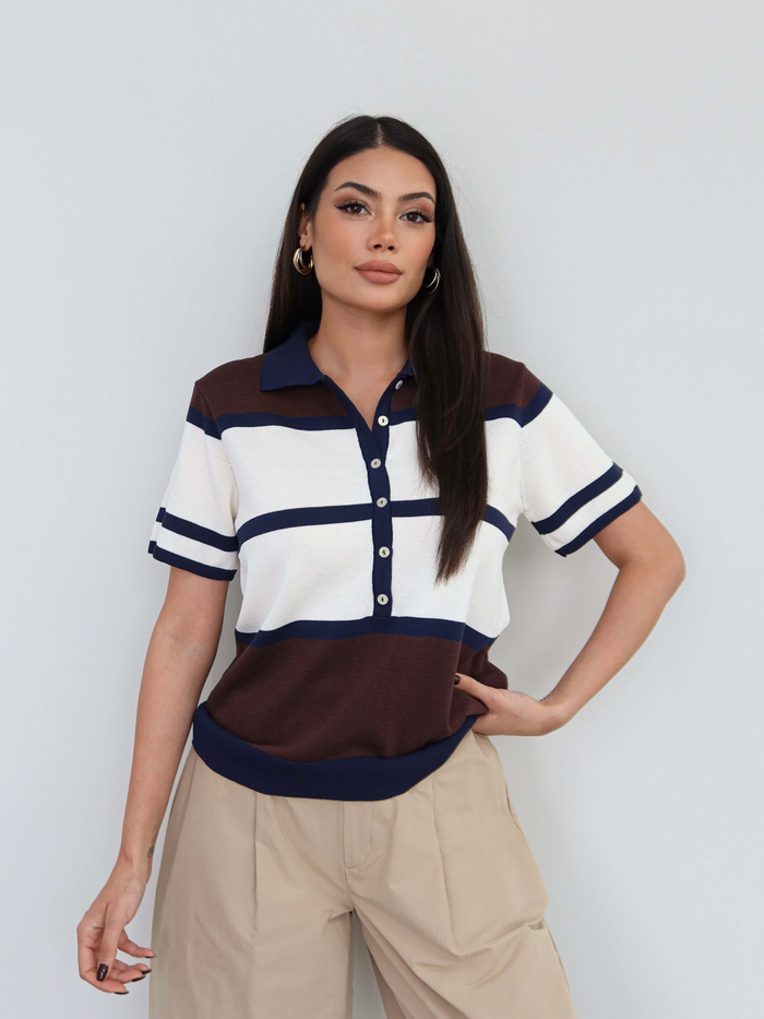 Polo Yaka Triko Kazak