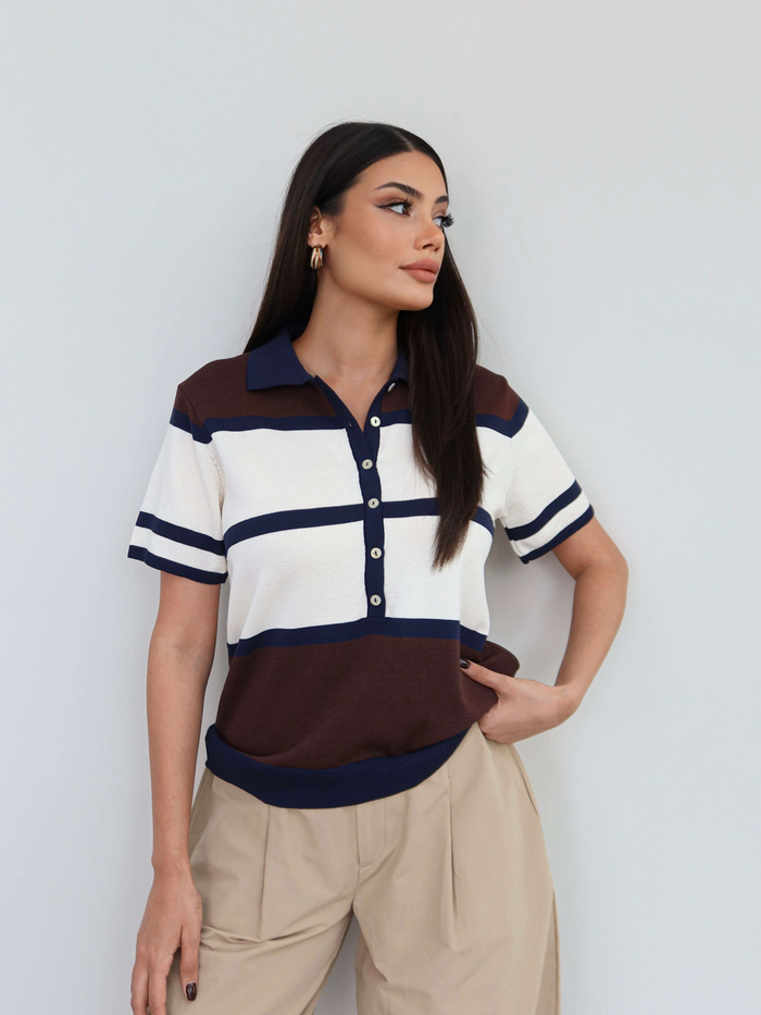 Polo Yaka Triko Kazak