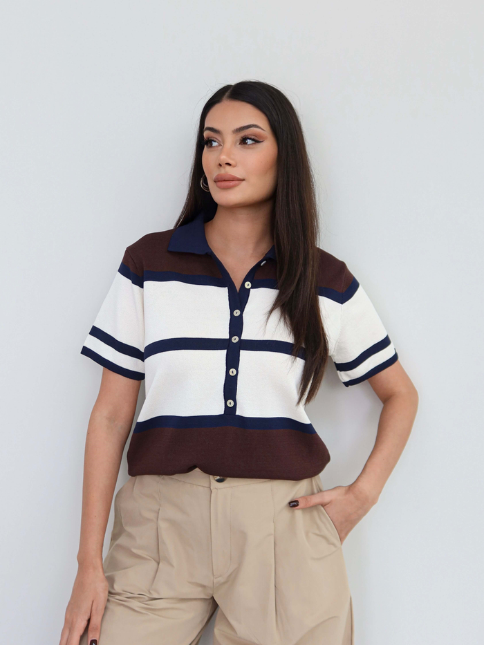 Polo Yaka Triko Kazak
