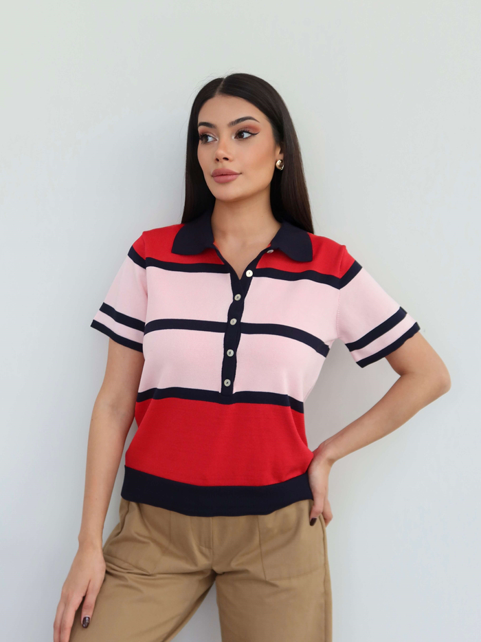 Polo Yaka Triko Kazak