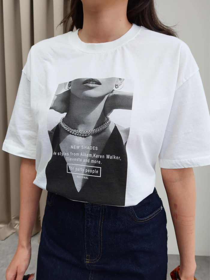 Resim Baskılı T-shirt