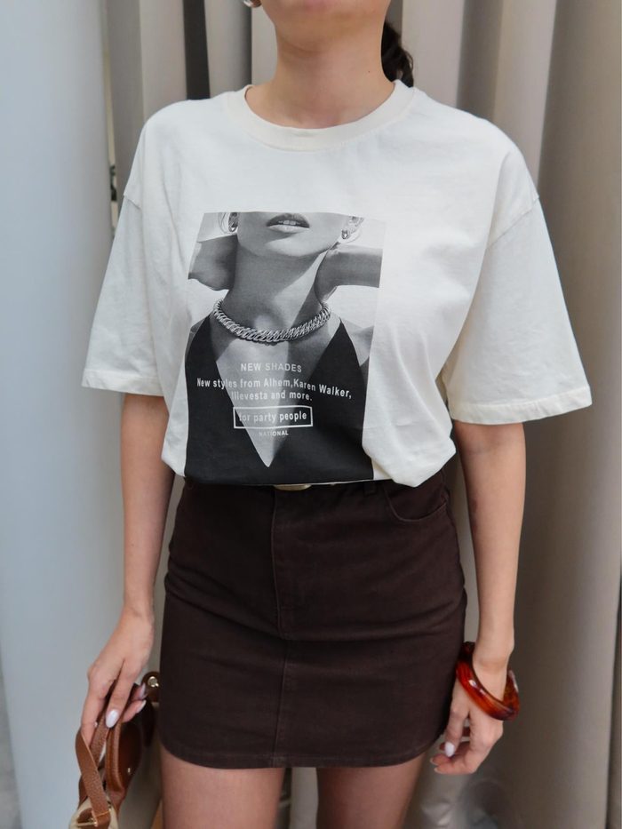 Resim Baskılı T-shirt