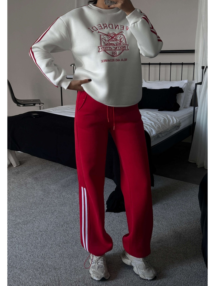 Şardonlu Sweatshirt Eşofman Takım