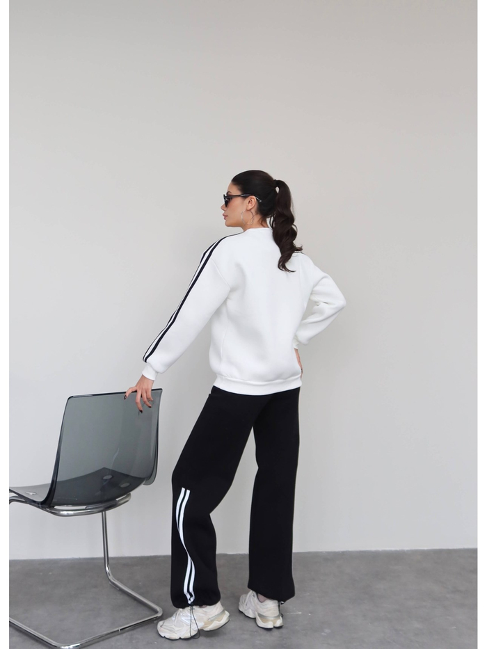 Şardonlu Sweatshirt Eşofman Takım