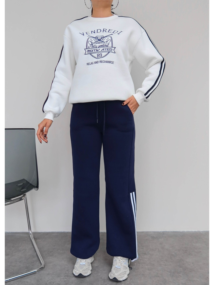 Şardonlu Sweatshirt Eşofman Takım