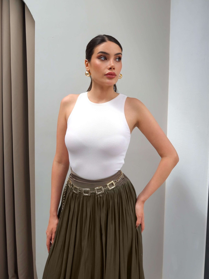 Saten Şalvar Pantolon