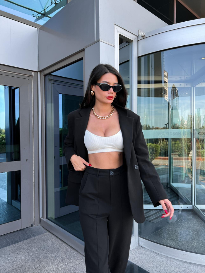 Siyah Modal İkili Takım