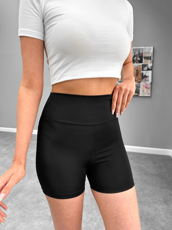 Siyah Orj Biker Şort