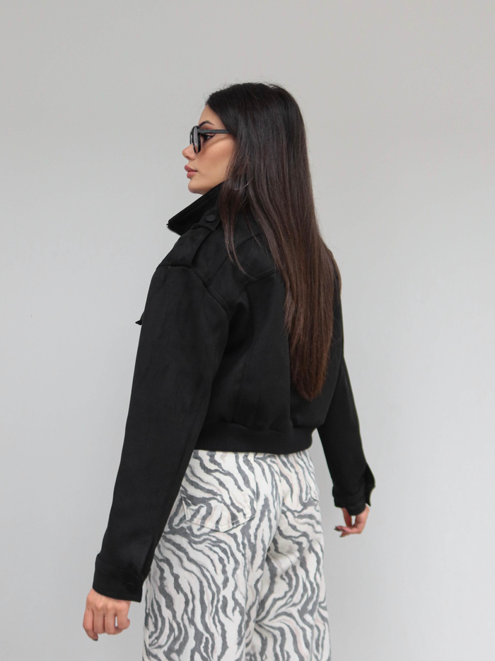 Süet Bomber Ceket E.H Collection