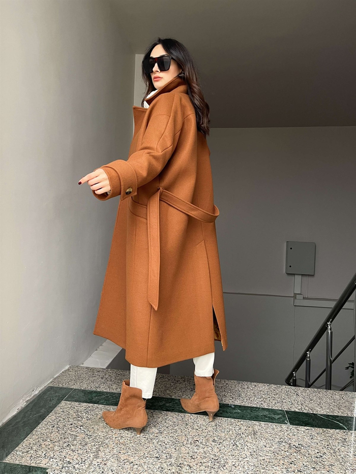 Taba Premium Kaşe Kaban